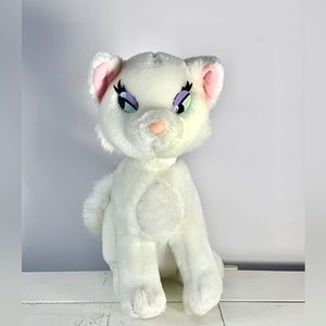 Vintage Walt Disney World Disneyland 11" The Aristocats Duchess White Cat Plush